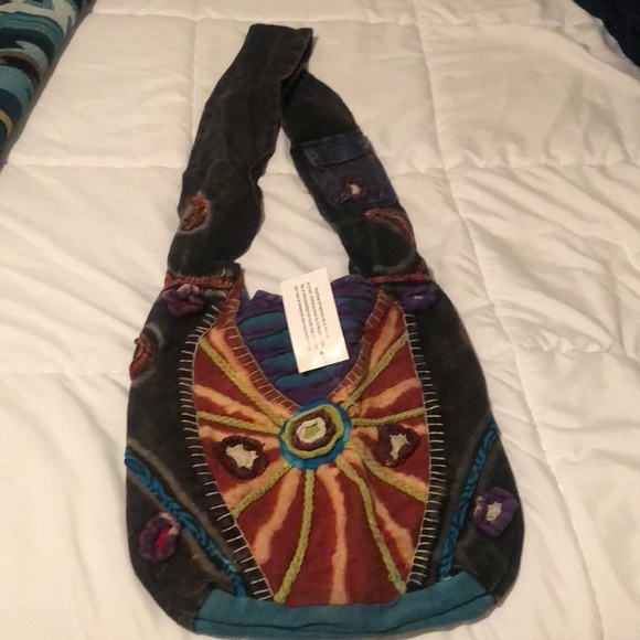 bohemian cross body bag